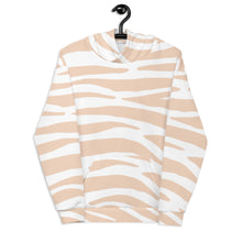 Load image into Gallery viewer, South Central Girl Nude Zebra Unisex Hoodie