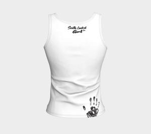 South Central Girl "Handprint" Matching Cut & Sew Long Top