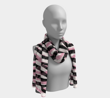 Load image into Gallery viewer, South Central Girl Pink Tiger Stripe Scarf