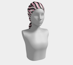 South Central Girl Pink Tiger Stripe Scarf