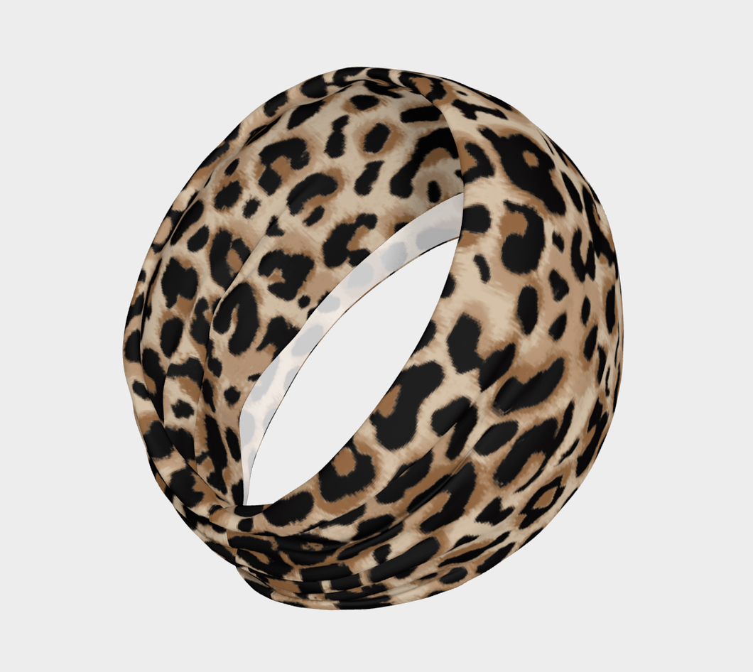 South Central Girl Leopard Versatile Headband