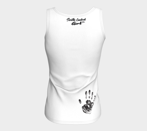 South Central Girl "Handprint" Matching Cut & Sew Long Top