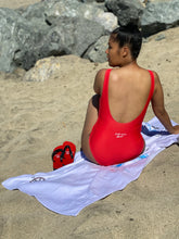 Load image into Gallery viewer, South Central Girl Valentina Red One-Piece Swimsuit