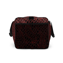 Load image into Gallery viewer, South Central Girl Red Snake Skin Duffle bag