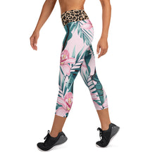Load image into Gallery viewer, South Central Girl Cheetah Jungle Capri Leggings