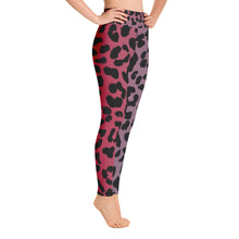 Load image into Gallery viewer, South Central Girl Pink Ombre Leopard Yoga Leggings