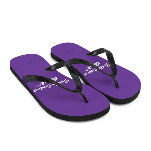 South Central Girl Royal Purple Flip-Flops