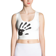 Load image into Gallery viewer, South Central Girl &quot;Handprint&quot; Matching Cut &amp; Sew Crop Top