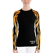 Load image into Gallery viewer, South Central Girl - Tiger Bella Women&#39;s Rash Guard