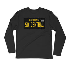 Load image into Gallery viewer, South Central California Vintage License Plate Unisex Long Sleeve Crew Shirt