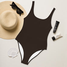 Load image into Gallery viewer, South Central Girl Raisin Brown One-Piece Swimsuit