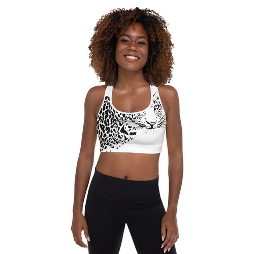 South Central Girl Leopard Sports Bra