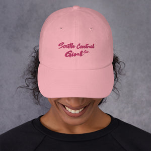 South Central Girl Pink Dad hat