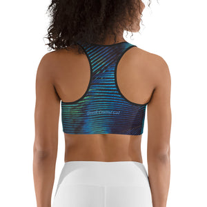 South Central Girl  Peacock Sports bra