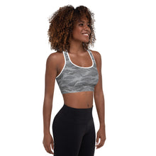 Load image into Gallery viewer, South Central Girl Snakeskin Pattern Padded Sports Bra