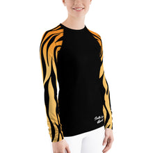 Load image into Gallery viewer, South Central Girl - Tiger Bella Women&#39;s Rash Guard