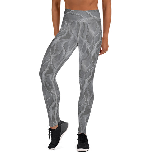 South Central Girl Snakeskin Pattern Yoga Leggings